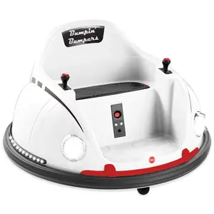 Best Choice Products 6V Kids Ride On Bumper Car Toy w/ Remote Control, Harness, Lights, 360 Degree Spin