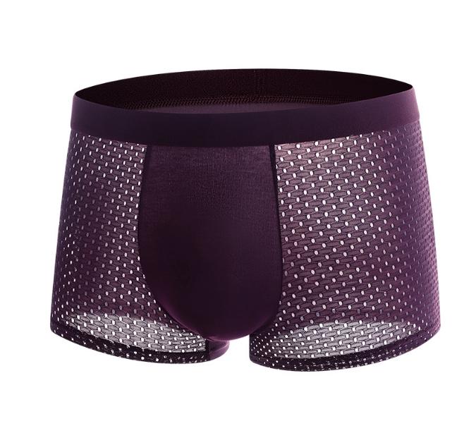 Breathable mesh ice mesh underwear men's boxer briefs fashionable men's underpants Menswear Lingerie Outdoorfun Fathersdaygift Athletic Breathable mesh ice mesh underwear men's boxer briefs fashionable men's underpants Menswear Lingerie Outdoorfun Fathersdaygift Athletic