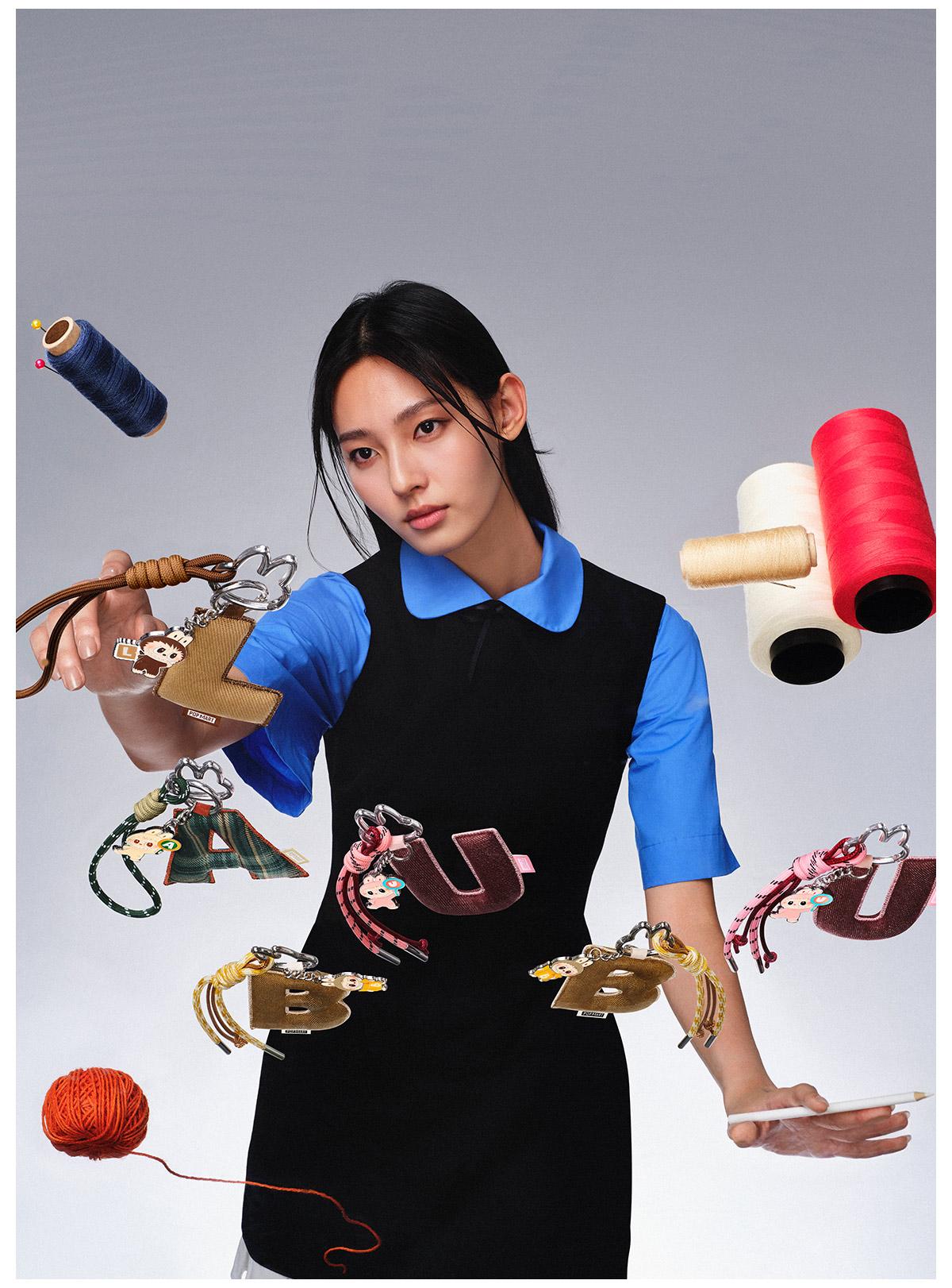 POP MART THE MONSTERS Pin for Love Series- Letter Pendant Blind Box (A-M)