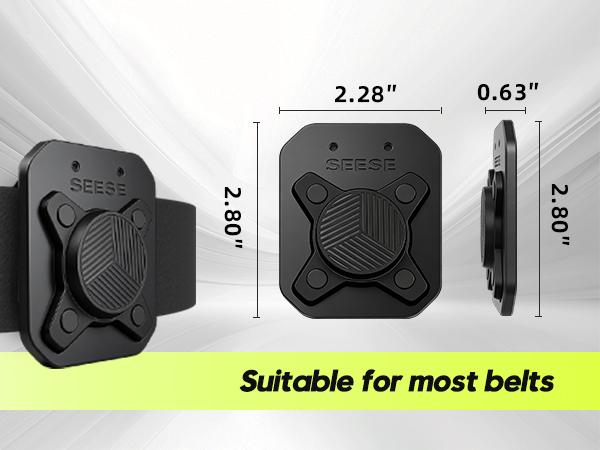 SEESE Magnetic Tool Holder-Clip-On Belt Magnet for Screws,Nails,Hammers,Sockets,Pliers,Screwdrivers,Trowels,Drill Bits,Wrenches &More Heavy Duty SEESE Magnetic Tool Holder-Clip-On Belt Magnet for Screws,Nails,Hammers,Sockets,Pliers,Screwdrivers,Trowels,Drill Bits,Wrenches &More Heavy Duty