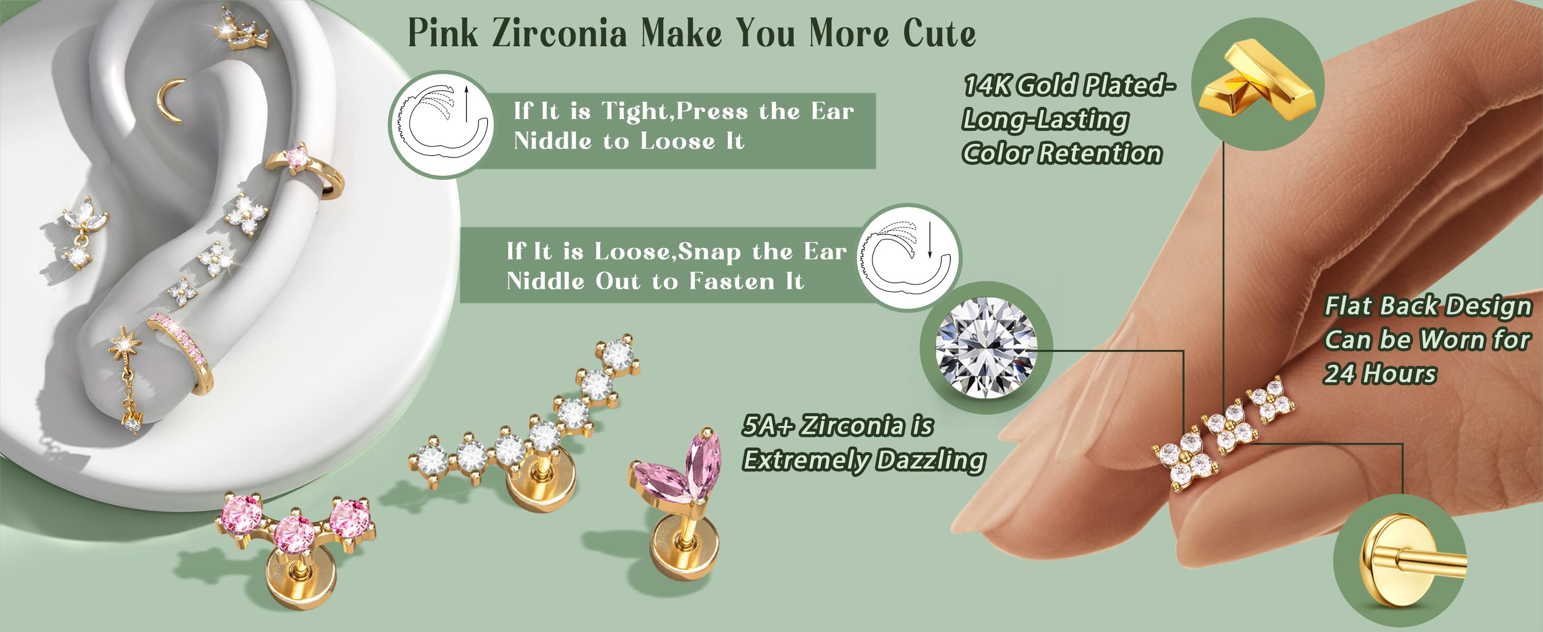 ORAZIO 16 Gauge Cartilage Earrings for Women Hypoallergenic Surgical Steel Flat Back Stud Hoop Set Daith Conch Tragus Helix Piercing Jewelry 12pcs Silver Earring Set ORAZIO 16 Gauge Cartilage Earrings for Women Hypoallergenic Surgical Steel Flat Back Stud Hoop Set Daith Conch Tragus Helix Piercing Jewelry 12pcs Silver Earring Set