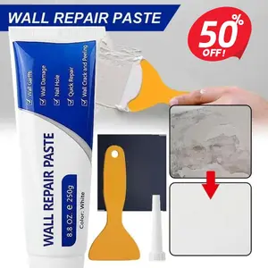 Drywall Repair Kit, Wall Mending Agent, Wall Patch Repair Kit with Scraper, Simple Filling of Wall Holes＆Efficient Crack Repair