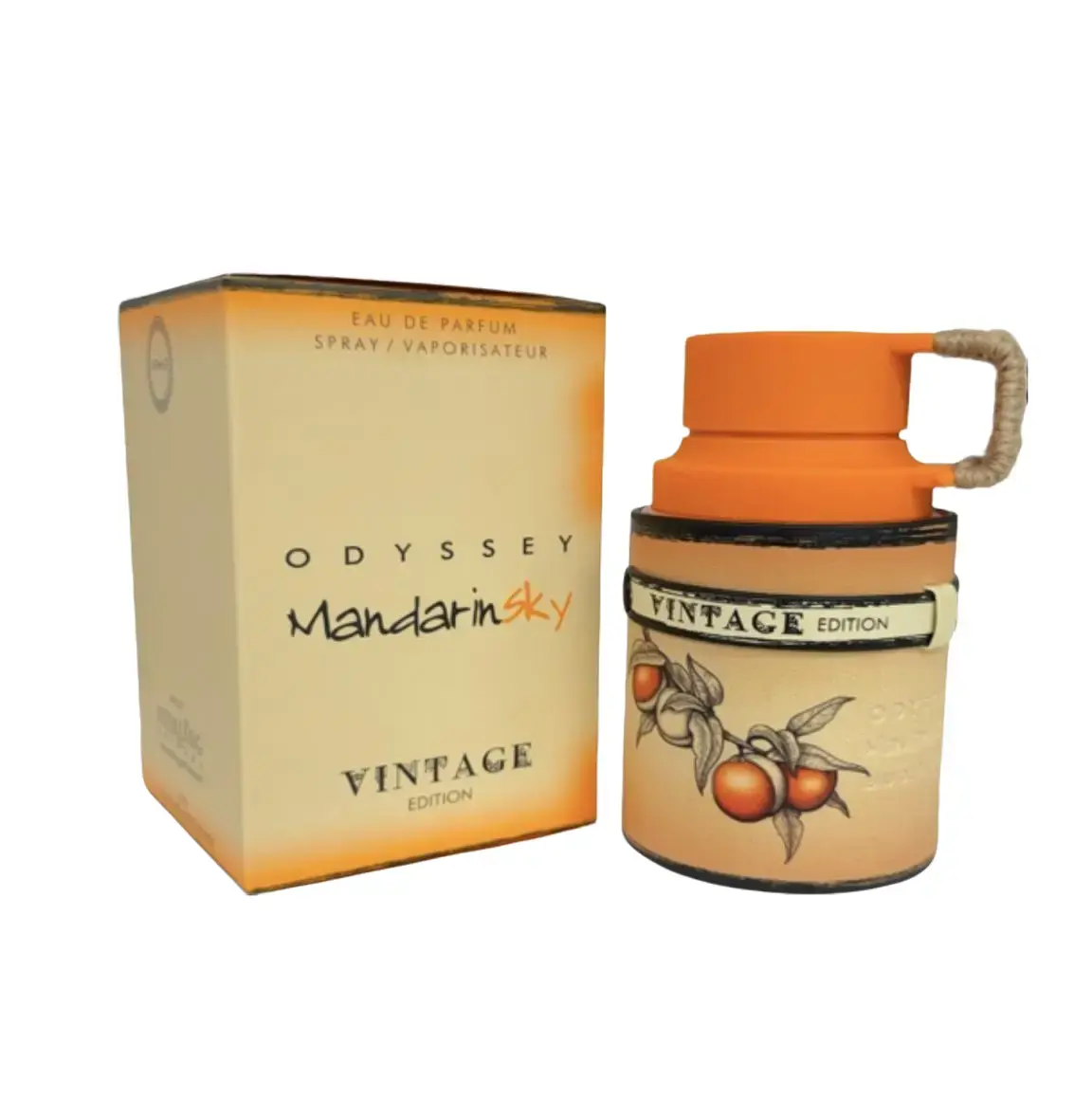 ARMAF Odyssey Mandarin Sky Vintage Edition for Men Eau de Parfum Spray 3.4 Oz Perfume Cologne Fragrance Fresh Spicy Woody Amber Fragrance, Perfume For Sale, Edp