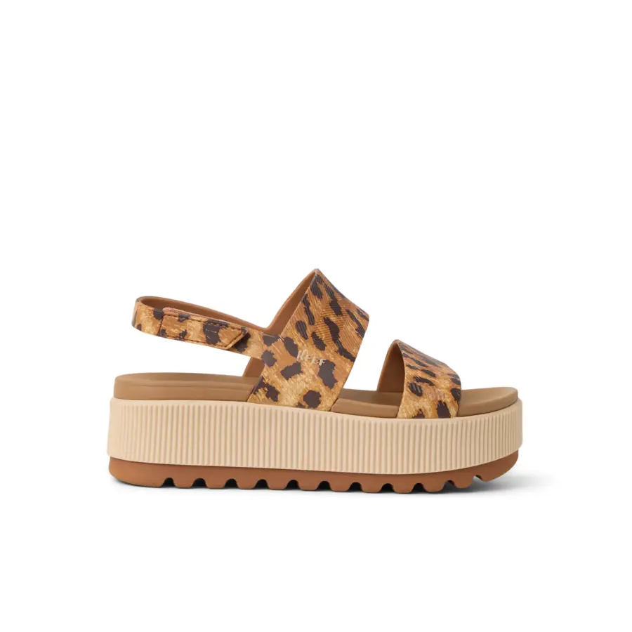 Water Vista Higher Leopard | Water-Friendly Platform Women's Sandal | REEF Sandals