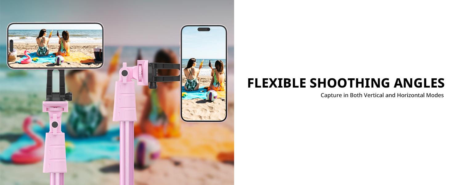 Ubeesize Upgraded 12'' Ring Light with 62'' Tripod Stand & Magnetic Phone Holder LED Selfie RingLight for iPhone with Remote Circle Light for Tiktok YouTube Photography Makeup Live Stream Pink - Alloy Aluminium Smartphone