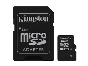 USED-Kingston Professional MicroSDHC 4GB (4 Gigabyte) Card for Motorola QA-30 QA30 with Custom formatting and Standard SD Adapter. (SDHC Class 4 Certified)