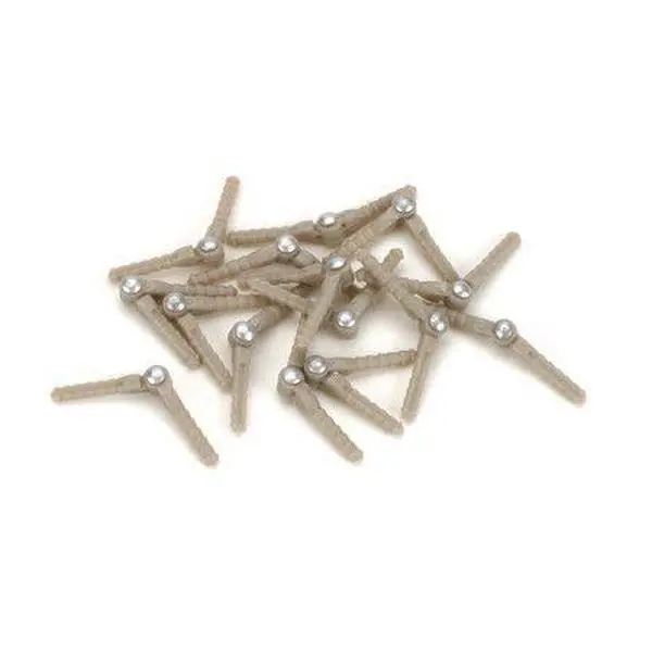 Dubro Products DUB937 Micro E-Z Metal Hinge, Pack of 15
