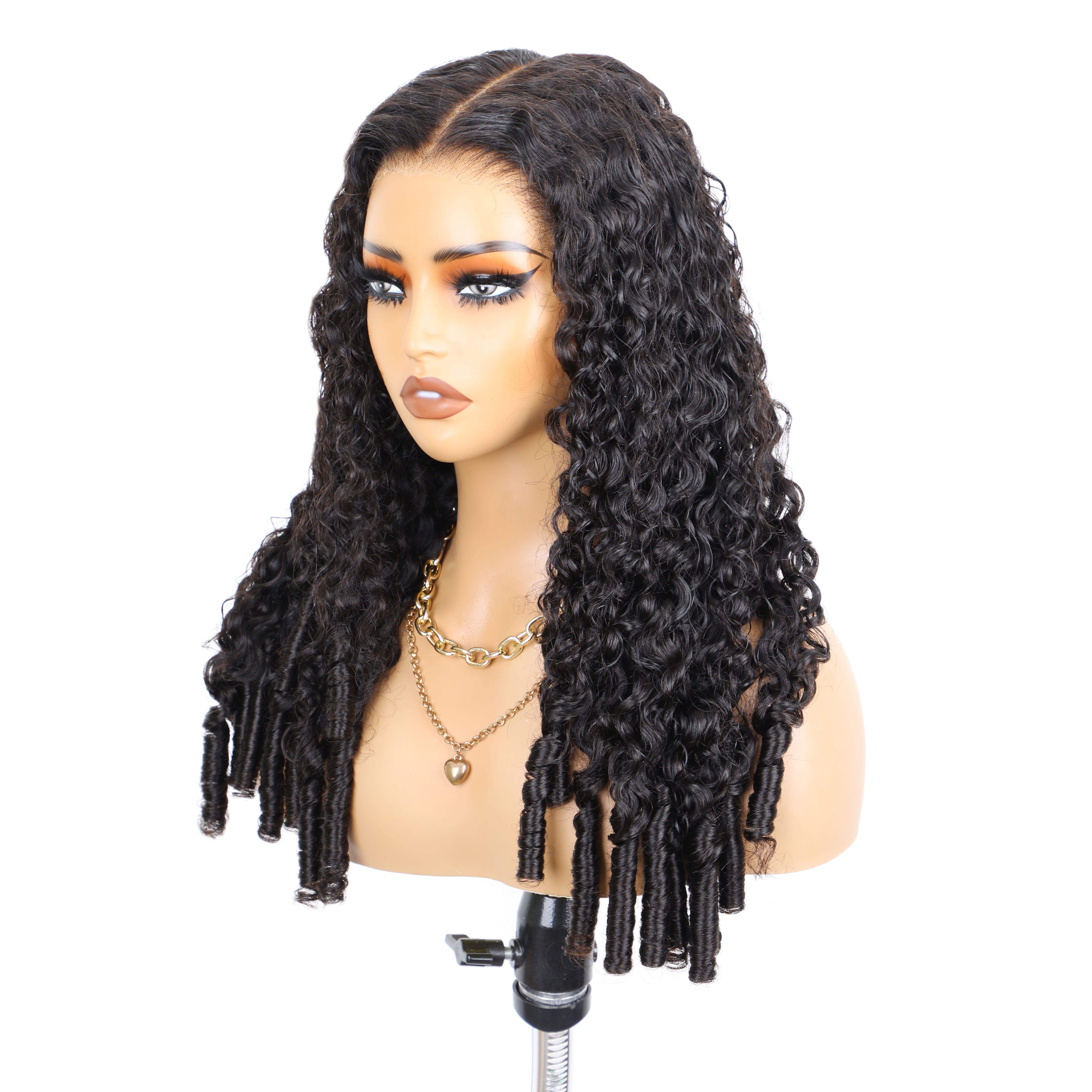 【NEW IN】FORGIRL FOREVER 13x6 Burmese Curly Wear Go Glueless Wig With Drawstring Effortless Install Ear To Ear Bleached Knots Pre-Cut Lace Frontal Wig
