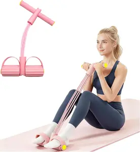 Portable Foot Pedal Resistance Trainer – All-in-One Fitness Tool for Stretching, Toning, and Strengthening Your Body