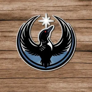 Minnesota Rebel Alliance Sticker or Magnet, MN State Bird Loon Protest Sticker, Political Resistance Vinyl Decal, Progressive Minnesota