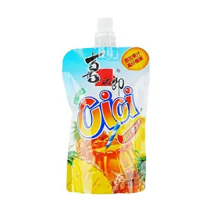 STRONGFOOD CICI Pineapple Flavor Juice Jelly Drink, 150g - Fun Squeeze Pouches for Kids & Adults