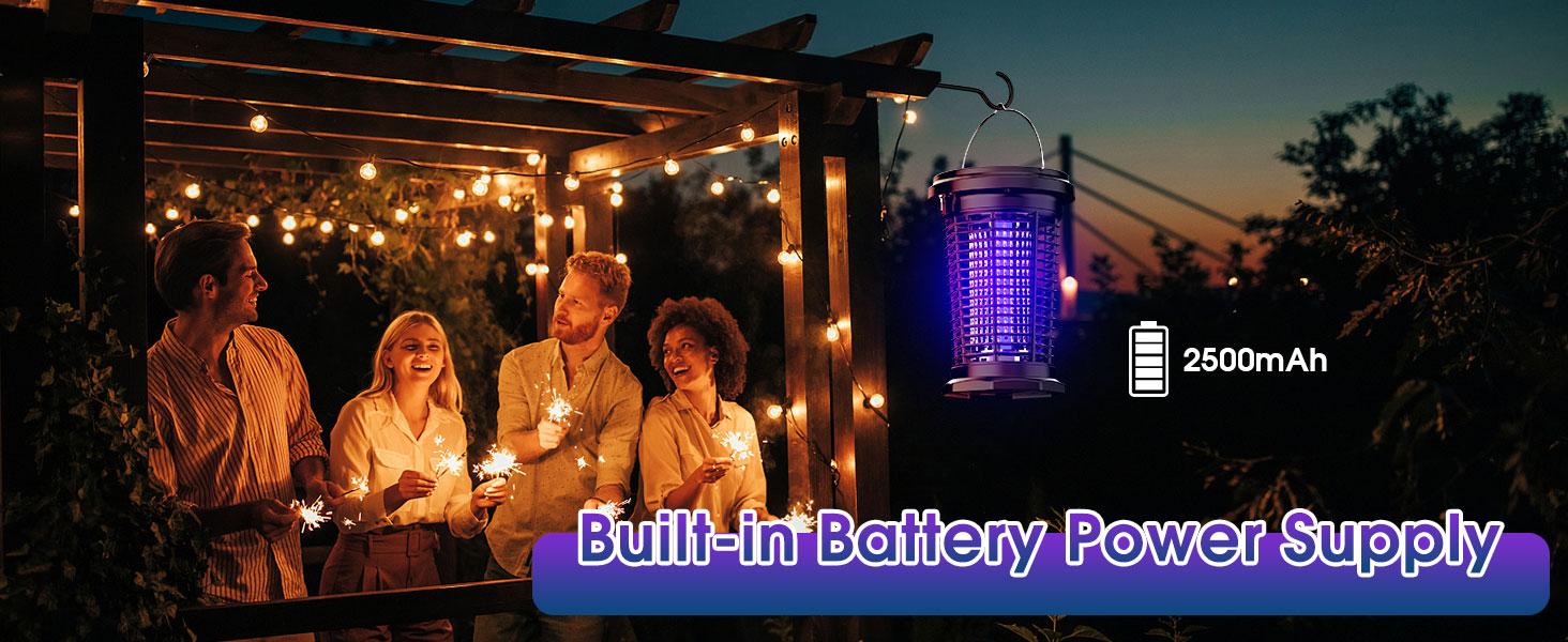 4500V Electric Insect Zapper, USB Rechargeable Solar Mosquito Killer Lamp with UV Light, for Home, Backyard, Garden, Camping Handy Cordless 4500V Electric Insect Zapper, USB Rechargeable Solar Mosquito Killer Lamp with UV Light, for Home, Backyard, Garden, Camping Handy Cordless