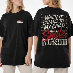 Trendy graphic tees for women cute tops – Oversized black t shirt women's graphic tees with bold vintage graphic design, perfect casual streetwear style, soft fabric, relaxed fit for everyday wear