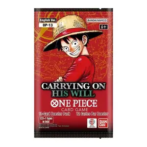 One Piece Carry On His Will OP13 ENG Booster BOOSTER Packs (Recommended for 15+)