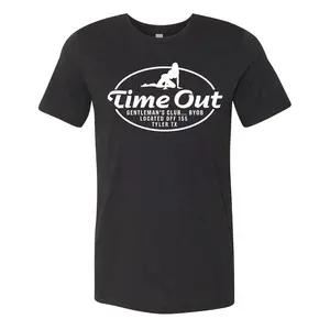 Graphic tee Time Out Gentleman's Club Tee Cotton Say You Swear Eat Sleep Goon Repeat T-Shirt Anime Short Sleeve Tshirt loose fit casual daily wear vintage design traditional standard pullover long sleeve casual basketball fan shirt camo football hip-hop