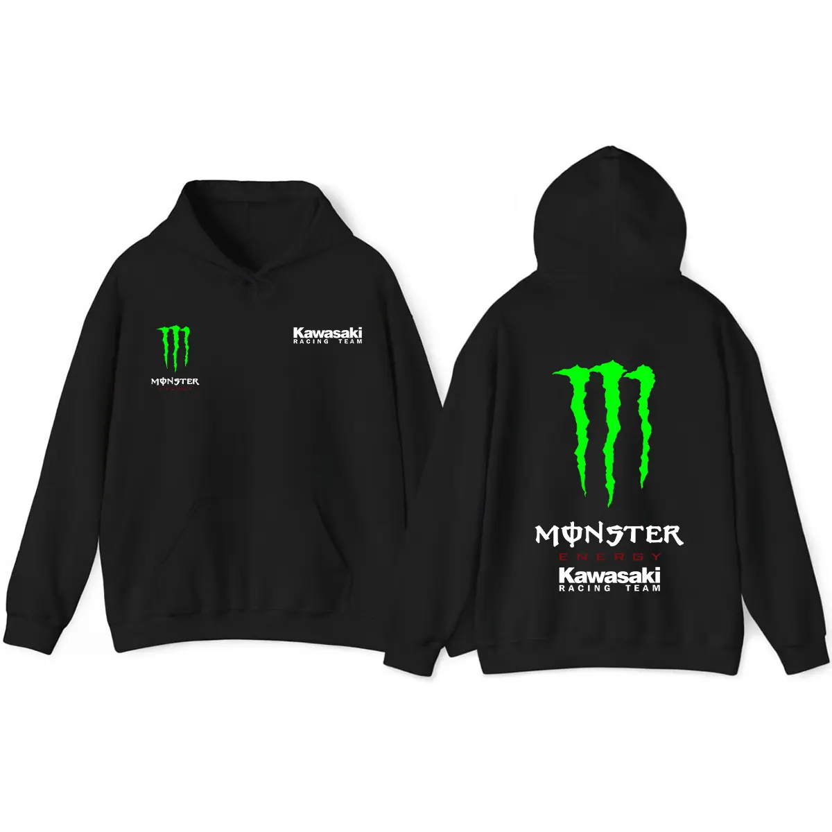 KAWASAKI RACING Hoodie , for racing enthusiasts, soft sweatshirt, unisex