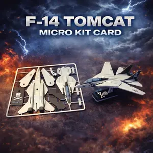 F-14 TOMCAT Model Kit Card