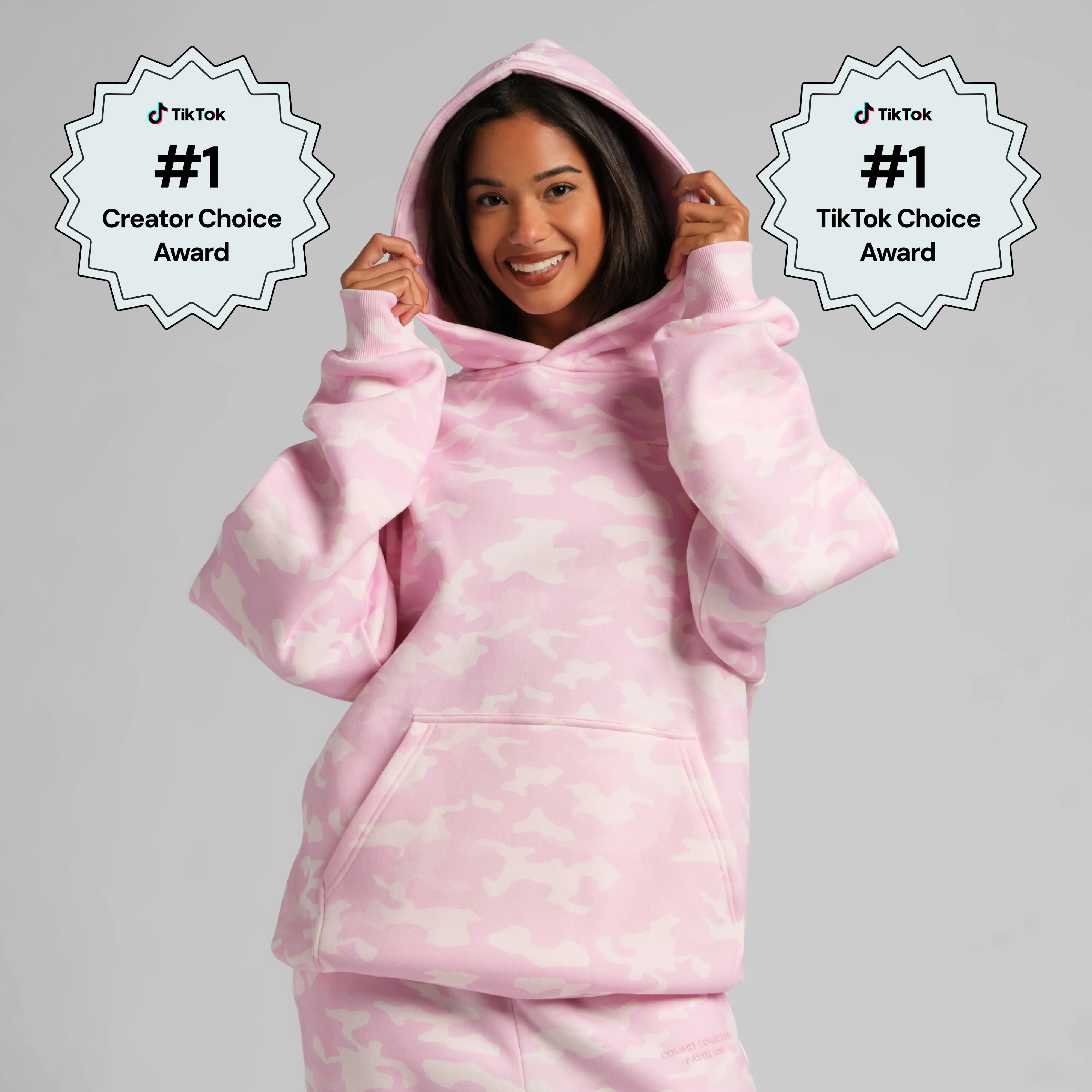 Comfrt | Pastel Hoodie - Mega | Spring & Summer Color Sweatshirt Cozy Slouchy Hoodie