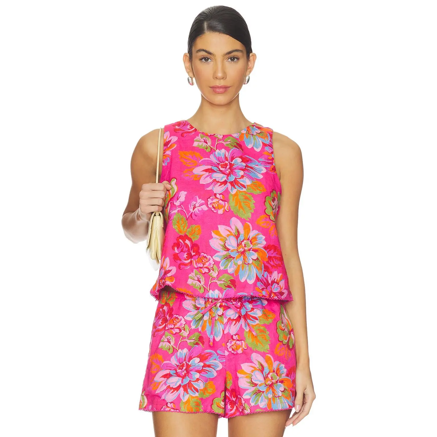 BEACH RIOT Dollie Top in Sugar Bloom
