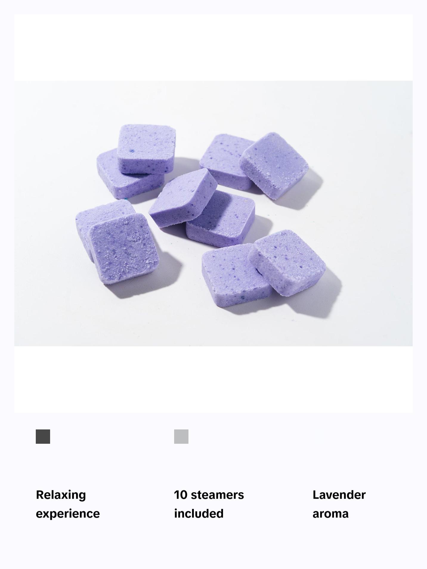 The Herbal Zen - Sleepytime Shower Steamers with Lavender and Chamomile Essential Oils for a Relaxing Night's Sleep Body Care Body Wash