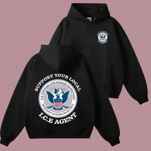 Police ICE US Immigration 2 Sided T-Shirt, Support ICE Shirt, Outfit For Men and Women