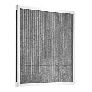 VEVOR Electrostatic Air Filter 20x20x1 inch Washable Reusable Aluminum AC HVAC Furnace Filter MERV 8 Long Lifetime Home Office Actual Size 19.75 x 19.75 x 0.82 in
