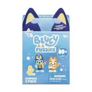 Ludo Studio Bluey Fuzzies Figure 2 Pack Blind Box