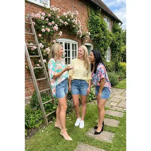 The Piper by Ava Lane High-Rise Tummy Control Denim Shorts