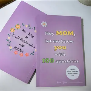 Mom, I Want to Hear Your Story: A Mother's Guided Journal to Share Her Life & Her Love (Lavender) (Hear Your Story Books)