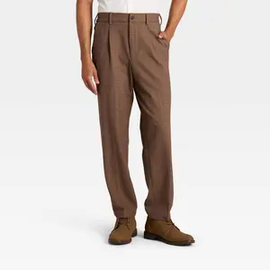 Men's Pull-On Pleated Trousers - Goodfellow & Co