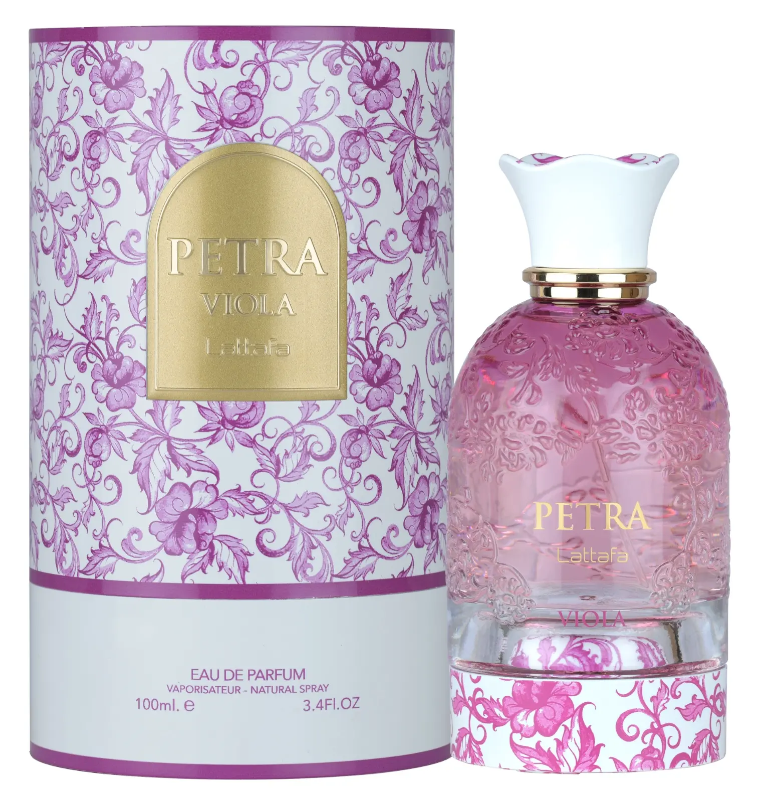 Lattafa Petra Viola Eau de Parfum Spray 100ml (3.4 Oz)