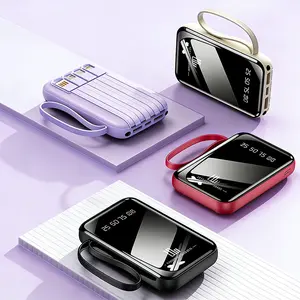 10000mAh 20W Fast Charging Portable Power Bank for Apple and Android Devices with Smart Digital Display, Flashlight, Stable Lithium Battery for Office, Entertainment, Outdoor Emergencies usb c port bright power bank travel essential battery pack _ strong