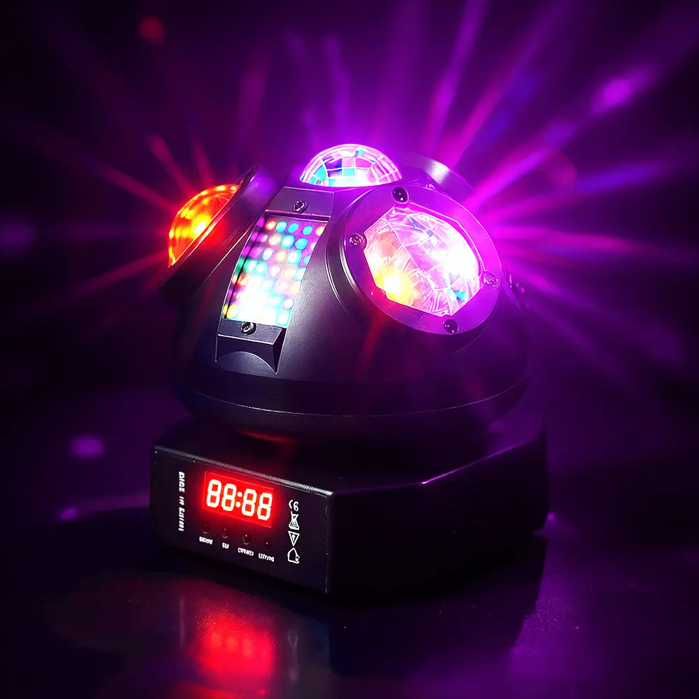 Father's Day Gift Ideas Illusion Color Single Ball Light for Party Disco Club Wedding DJ