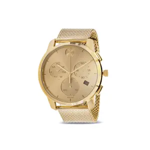 Movado Bold Thin Chronograph Gold-Tone Mens Watch