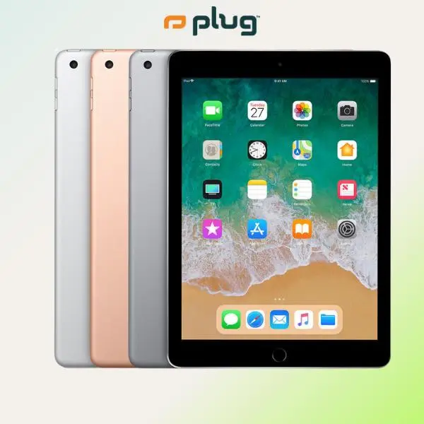 Refurbished iPad 6 9.7" (WiFi) - Good Condition 1-year warranty by Plug