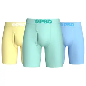 PSD Underwear Men's Pastel Modal Boxer Briefs 3-Pack