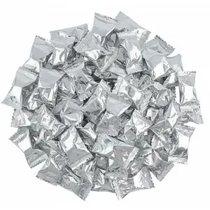 216ct Silver Wrapped Buttermints – Individually Wrapped Butter Mints for Weddings, Candy Buffets & Thank You Treats