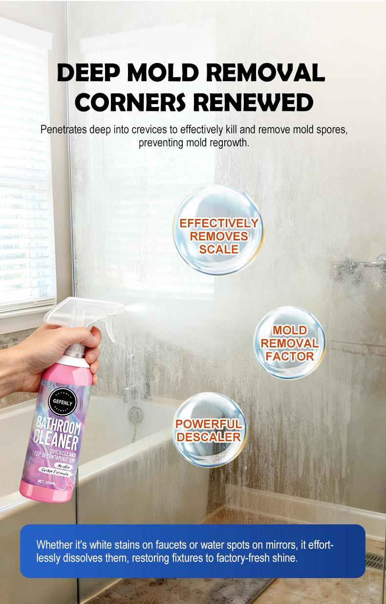 Buy 1 Get 1 Free (Same Model) 200ml Fragrance-Free Unscented All Purpose Liquid Bathroom Cleaner - Gentle Non-Aerosol Cleaning Supplies for Glazed Surface Safe Stain Removal, 12-Month Shelf Life, Requires Repeated Wiping Buy 1 Get 1 Free (Same Model) 200ml Fragrance-Free Unscented All Purpose Liquid Bathroom Cleaner - Gentle Non-Aerosol Cleaning Supplies for Glazed Surface Safe Stain Removal, 12-Month Shelf Life, Requires Repeated Wiping