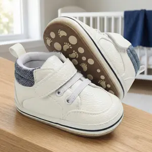 Baby Sneakers Infant Walking Shoes Lightweight Soft for 0-6-9-18 Months Newborn First Walkers Warm Comfy Crib Shoes for Toddlers 0-1.5 Years Old