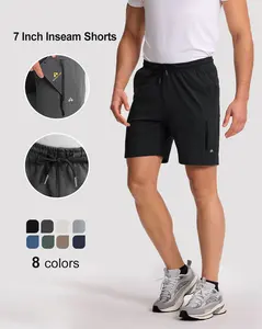 Pioneer Camp Sweat Shorts for Men 7 Inseam Cotton Athletic Casual Shorts with 4 Pockets for Gym Workout Lounge Summer Shorts