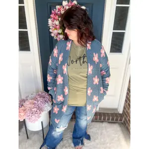 Blue Daisy Cloud Cardigan