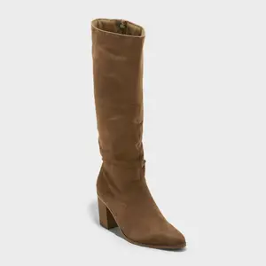 Women's Junie Tall Boots - Universal Thread Taupe 6.5