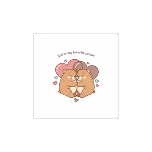Kissing Bears Sticker | Nu Romantic Gothic Romance, 80s Nostalgia Valentine Punk
