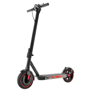 [10 Inch Big Tire] Electric Scooter 500W Motor  Scooter 23-25 Miles Long Range 25 Mph Top Speed Commuting E Scooter with Cruise Control Dual Braking Systems Dual Color Wheels 10-inch Tires 36V Battery