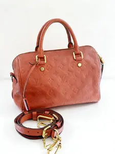 Pre-owned Leather Handbags Louis Vuitton Handbag Speedy Bandouliere 25
