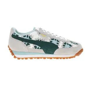 PUMA Womens Easy Rider Seaside Drills Embroidered Lace Up Sneakers Shoes Casual - Grey