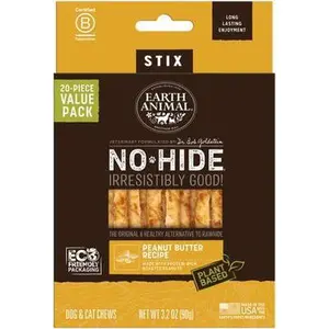 No-Hide Peanut Butter Stix from Earth Animal
