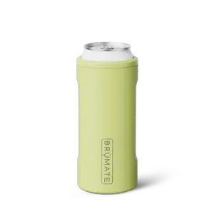 BrüMate Hopsulator Slim Insulated Can Cooler | 12oz Slim Cans | Skinny Can Stainless Steel Drink Holder