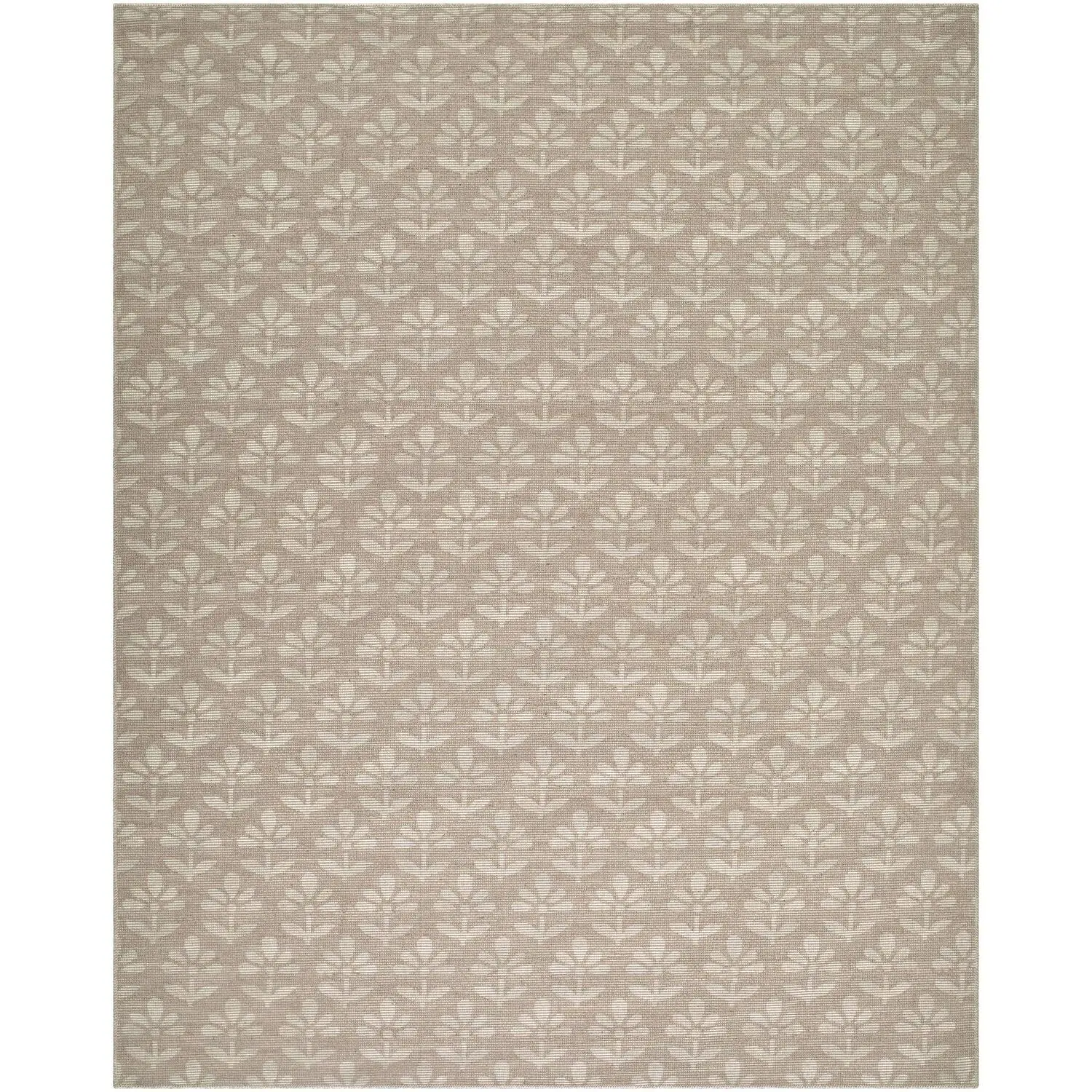 Livabliss Nabela Noor Home Maya I Machine-Woven Jute Rug - Beige, Low Pile, Traditional Style, Home Decor Rug