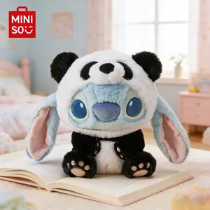 【Holiday Gift】Disney Stitch Series 11-inch Panda Stitch Plush Toy – Cute Animal Dress-up Plushie, Collectible Stuffed Toy for Kids & Fans